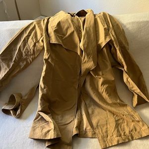Light weight trench style jacket